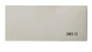 LOMER INOX groot getand 16 x 7 cm