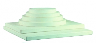 GIPSPLAAT ROND 35 CM