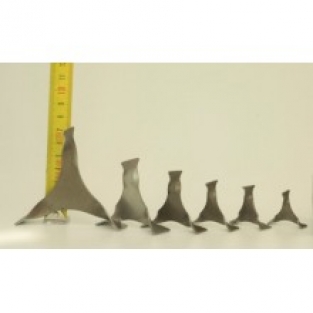 STALEN DRIEVOET 6 CM